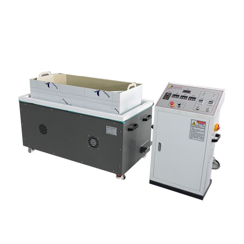 SY1200 horisontal frem- og tilbagegående/langseng industriel magnetisk afgratningspoleringsmaskine